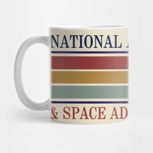 Retro Nasa Stripes Mug